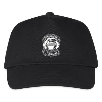 Ramen is the solution - Kids’ Baseball Cap - black - Front