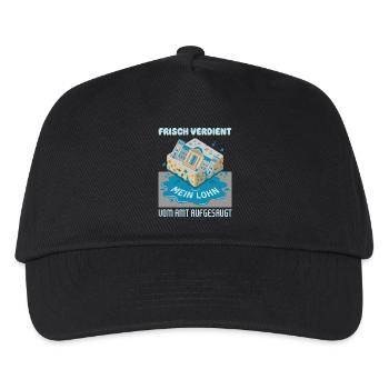 Fraîchement mérité d’être absorbé par le bureau - Casquette de baseball Enfant - noir - Devant