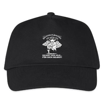 Votre ange gardien officiel sécurise votre argent - Casquette de baseball Enfant - noir - Devant