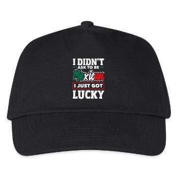 Mexico Pride & Home Mexican Mexico Flag - Kids’ Baseball Cap - black - Front