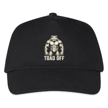 Grenouille mème de crapaud sur Internet - Casquette de baseball Enfant - noir - Devant