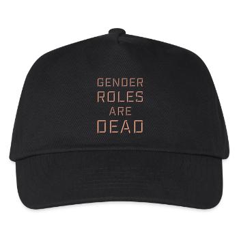 Les rôles de genre sont morts déclaration liberté - Casquette de baseball Enfant - noir - Devant
