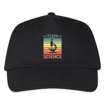 Science d’équipe - Casquette de baseball Enfant - noir - Devant