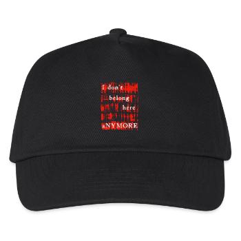 JE N’AI PLUS MA PLACE ICI - Casquette de baseball Enfant - noir - Devant