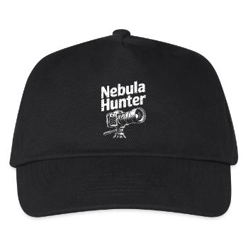 Nebula Hunter Camera Design - Kids’ Baseball Cap - black - Front