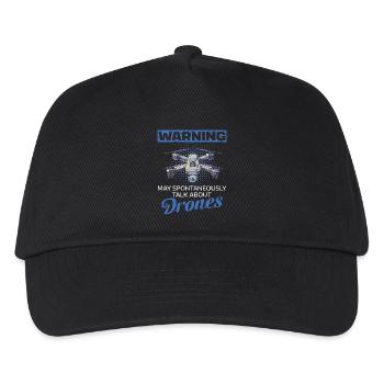 Accessoires de pilote de drone Drone Pilote de drone Cadeau - Casquette de baseball Enfant - noir - Devant