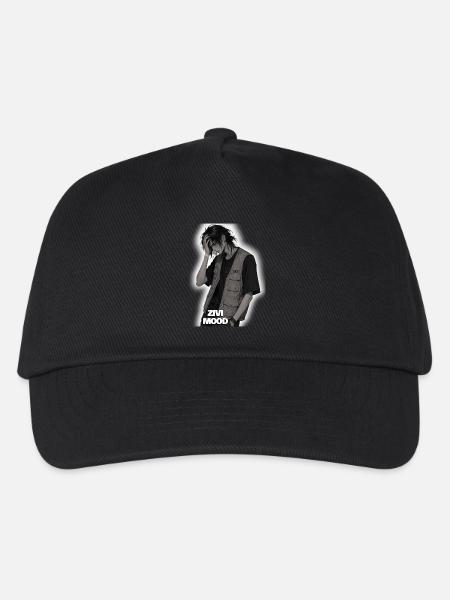 ZIVI Mood Streetwear Weste - Kinder Basecap - Schwarz