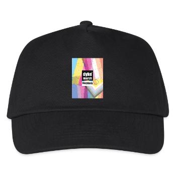 Dyke March Nbg 2026 - Kinder Basecap - Schwarz - Vorne