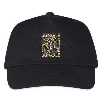 Jungle Outfit - Rave Dnb Drum and bass Junglist - Kids’ Baseball Cap - black - Front