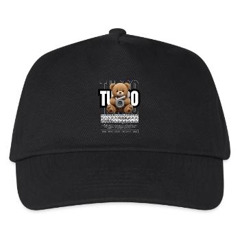 Ours en peluche Performance Turbo Boost - Casquette de baseball Enfant - noir - Devant