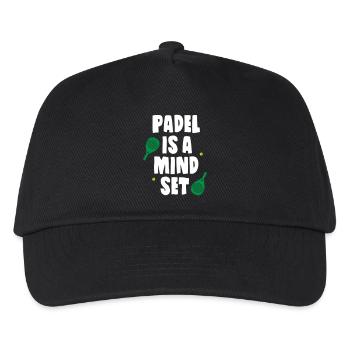 Padel_Is_A_Mind_Set - Kids’ Baseball Cap - black - Front