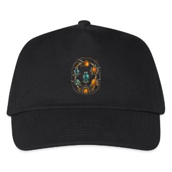 Glasbläser - Kinder Basecap - Schwarz - Vorne