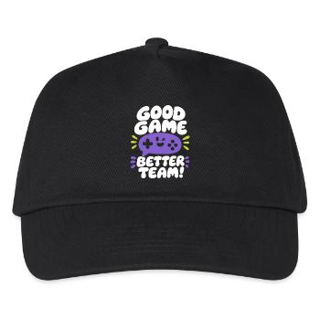 Good Game Better Team - Kids’ Baseball Cap - black - Front