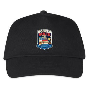 Booked Solid – No available dates - Kids’ Baseball Cap - black - Front
