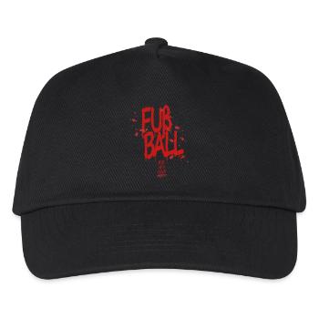 For Ball Graffiti: Play With Heart - Kids’ Baseball Cap - black - Front