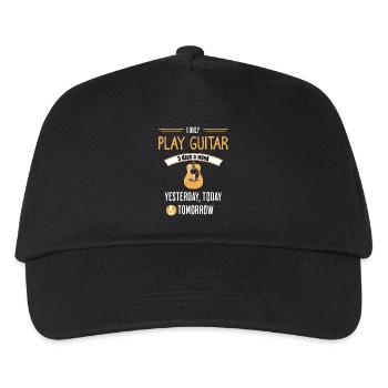 Funny Guitar Quote - Kids’ Baseball Cap - black - Front