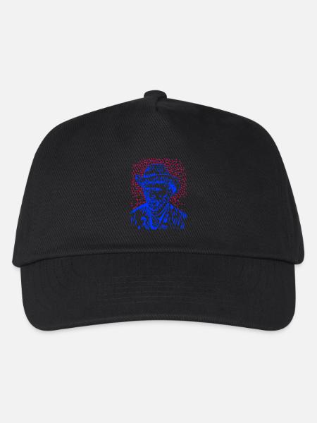 Vincent van Gogh - Kinder Basecap - Schwarz