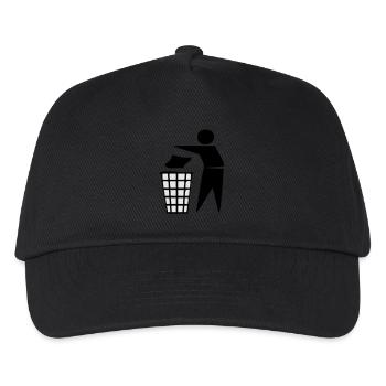 keep tidy - Kinder Basecap - Schwarz - Vorne