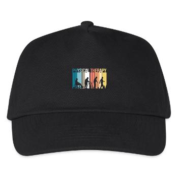 Physiotherapist Physiotherapy - Kids’ Baseball Cap - black - Front