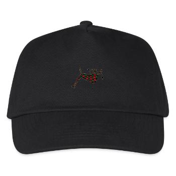 Dudelsack Schottland Musik - Kinder Basecap - Schwarz - Vorne