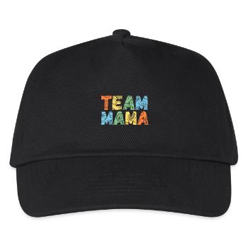 Mother Team Mom - Kids’ Baseball Cap - black - Front