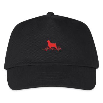 Springer Spaniel - Kinder Basecap - Schwarz - Vorne