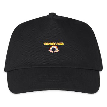 Neurodivergent Queen - Kids’ Baseball Cap - black - Front