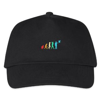 Tauben Taube - Kinder Basecap - Schwarz - Vorne