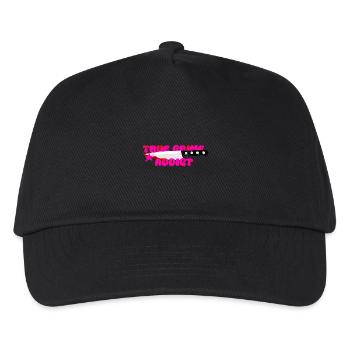 Addiction au True Crime - Kids’ Baseball Cap - black - Front
