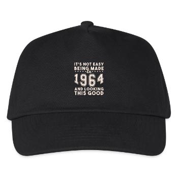 made in 1964 and looking this good - Kids’ Baseball Cap - black - Front