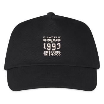 made in 1993 and looking this good - Kids’ Baseball Cap - black - Front