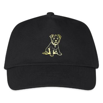 West Highland White Terrier - Kids’ Baseball Cap - black - Front