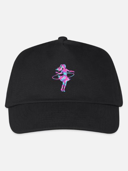 Tanzreifen Tie Dye Tänzer Reifen - Kinder Basecap - Schwarz