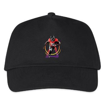 Joueur de football américain USA America Sports - Casquette de baseball Enfant - noir - Devant
