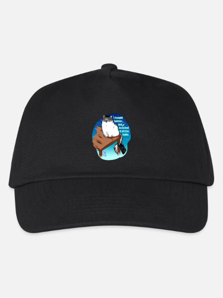 l bought Twitter... and knocked it off the table - Kinder Basecap - Schwarz