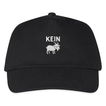 Lustiger Spruch Witzig Kein Bock Geschenkidee - Kinder Basecap - Schwarz - Vorne