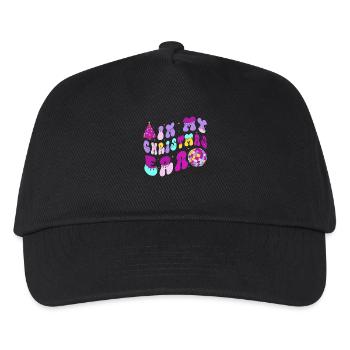 Noël Dire Noël à mon époque de Noël - Casquette de baseball Enfant - noir - Devant