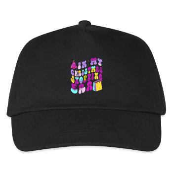 Le dicton de Noël à l’époque de mes achats de Noël - Casquette de baseball Enfant - noir - Devant