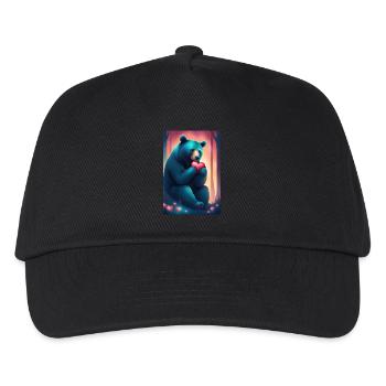 Mommy bear - Kids’ Baseball Cap - black - Front