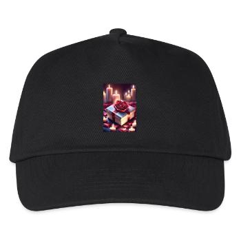Schönes Geschenk - Kinder Basecap - Schwarz - Vorne
