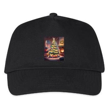 Christmas at home - Kids’ Baseball Cap - black - Front