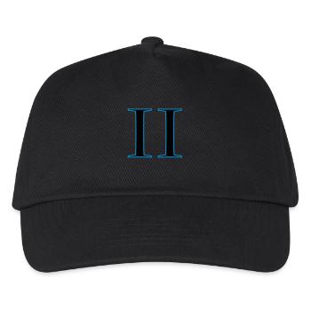 roman2 - Kinder Basecap - Schwarz - Vorne