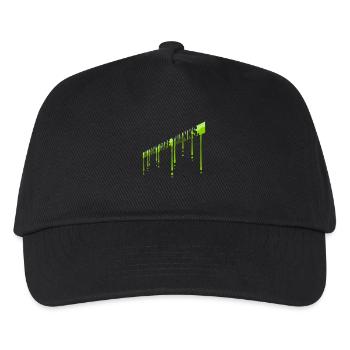 Salut je m’en fiche - Casquette de baseball Enfant - noir - Devant