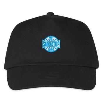 me sarcastic never quote - Kids’ Baseball Cap - black - Front