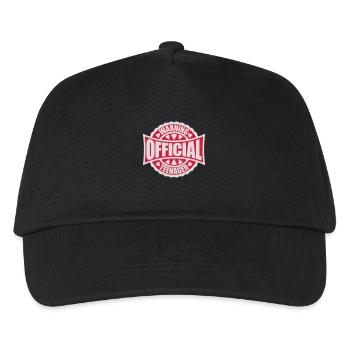 avertissement citation officielle d’adolescent - Casquette de baseball Enfant - noir - Devant
