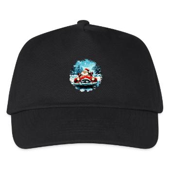 Drivers Christmas / Santa Claus Drivers - Kids’ Baseball Cap - black - Front