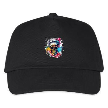 Koch Chef Totenkopf - Kids’ Baseball Cap - black - Front