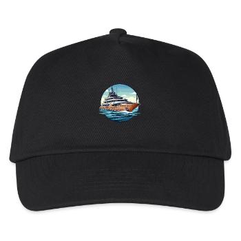 Super Yacht - Kids’ Baseball Cap - black - Front