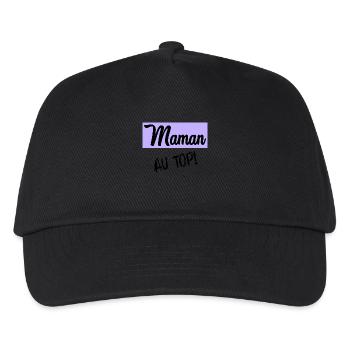 MOTHER'S DAY - Kids’ Baseball Cap - black - Front