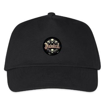 Diabolique - Diabolico - Casquette de baseball Enfant - noir - Devant